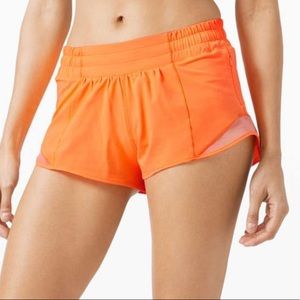 Lululemon highlight orange hotty hot